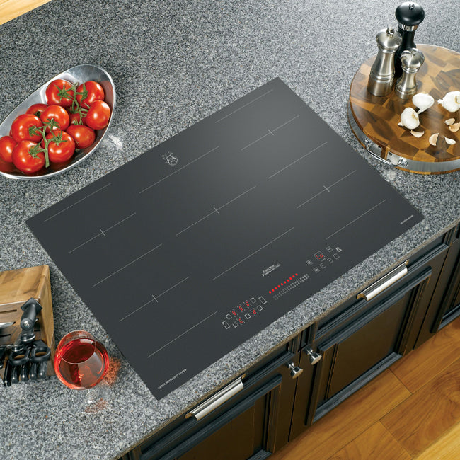 La Perle Noire 90cm Induction Hob (Black Moire)