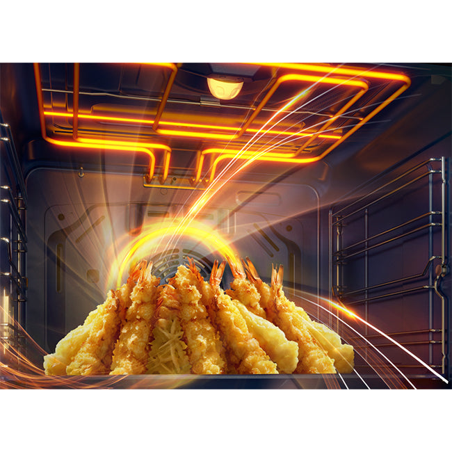 Avantgarde Pro 60cm Electric Oven & 58cm Gas Hob (Stainless Steel)