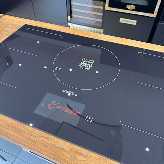 La Perle Noire 90cm Induction Hob (Black Moire)