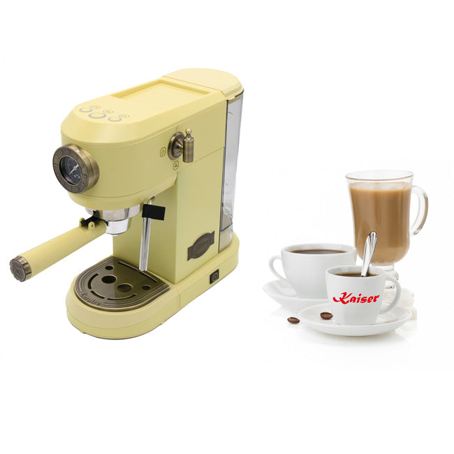 Empire Espresso Coffee Machine (Ivory)