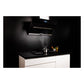 La Perle Noire Steam Oven, 77cm Induction Hob & Cooker Hood Bundle (Black Moire)