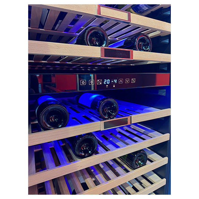 Art Deco 3 Zone Wine Cooler