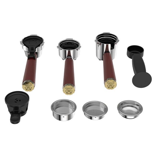 Empire 900W Microwave & Espresso Coffee Machine Bundle (Red)