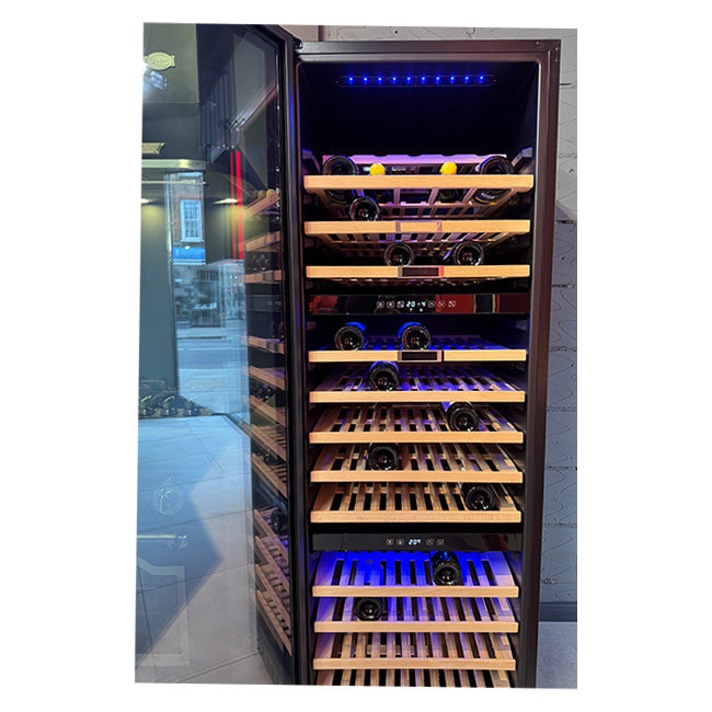 Art Deco 3 Zone Wine Cooler