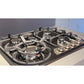 Empire 4 Burner Gas Hob & 60cm Cooker Hood Bundle (Black Silver)