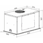 Avantgarde Pro 52cm Built In Cooker Hood (White)