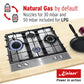 Avantgarde Pro 60cm Electric Oven & Grand Chef 60cm Gas Hob (Stainless Steel)