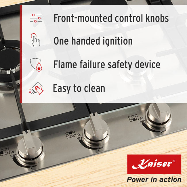 Avantgarde Pro 60cm Electric Oven & 86cm Gas Hob (Stainless Steel)