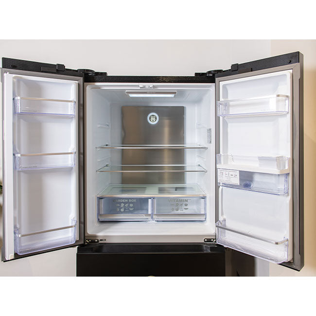 Empire French Door Fridge Freezer (Black)