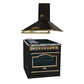 Empire Induction Range Cooker & 90cm Cooker Hood Bundle (Black)