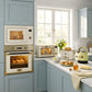 Art Deco 60cm Electric Oven & Induction Hob Bundle (Ivory)