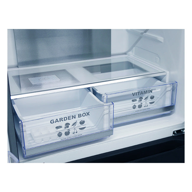 Empire French Door Fridge Freezer (Ivory)