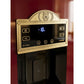 Art Deco American Style Plumbed Fridge Freezer (Bordeaux Red)