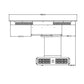 Grand Chef 90cm Downdraft Induction Hob (Black)