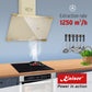 Art Deco Electric Oven & 60cm Cooker Hood Bundle (Ivory)