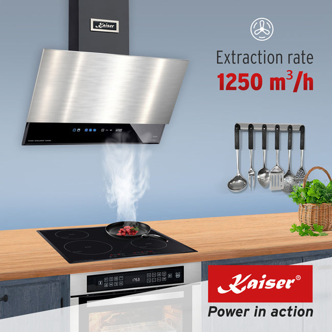 Grand Chef Gas Oven & 60cm Pro Cooker Hood (Stainless Steel)