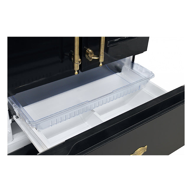 Empire French Door Fridge Freezer (Black)