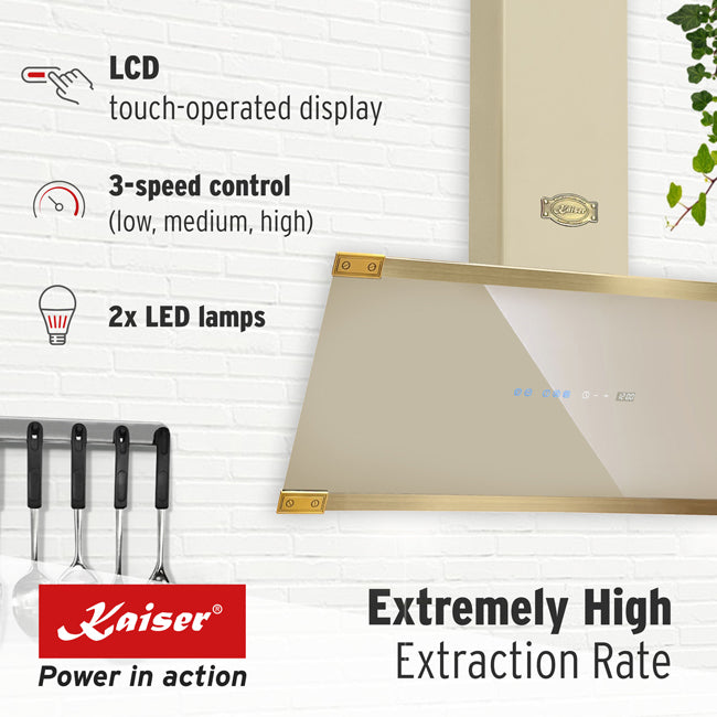 Empire Induction Range Cooker & 90cm Cooker Hood Bundle (Ivory)