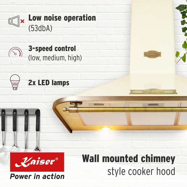 Empire 60cm Cooker Hood (Black)