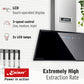 Avantgarde Pro Induction Range Cooker & 90cm Cooker Hood (Black)