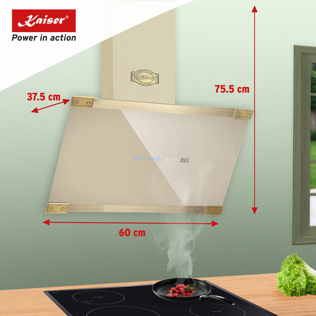 Empire Induction Hob & Art Deco Cooker Hood Bundle (Ivory)