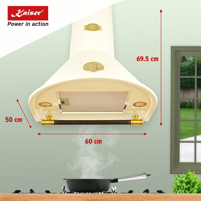 Empire 60cm Induction Hob & Belle Epoque Cooker Hood Bundle (Ivory)