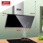 Avantgarde Pro Induction Range Cooker & 90cm Cooker Hood (Black)