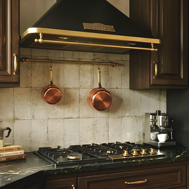Empire Gas Oven & 4 Burner Gas Hob Black Bundle