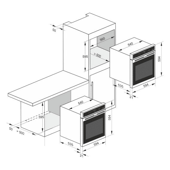 Avantgarde Pro Pyrolytic Electric Oven