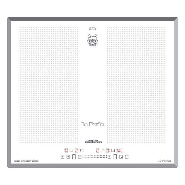 La Perle 59cm Induction Hob (White)