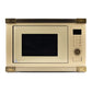 Art Deco Built In 900W Microwave Oven (Ivory)