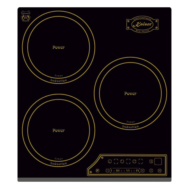 Art Deco 45cm Induction Hob (Black)