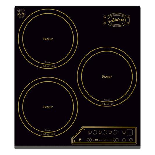 Art Deco 45cm Induction Hob (Black)