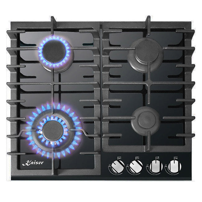 Grand Chef Turbo Gas Hob (Black Glass)