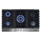Avantgarde Pro 86cm Turbo Gas Hob (Black)