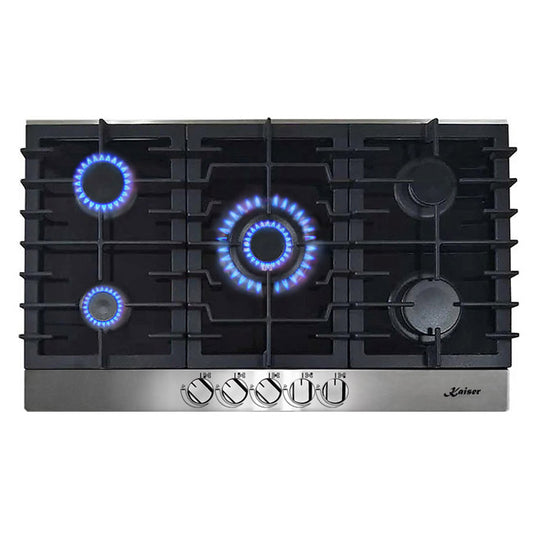 Avantgarde Pro 86cm Turbo Gas Hob (Black)