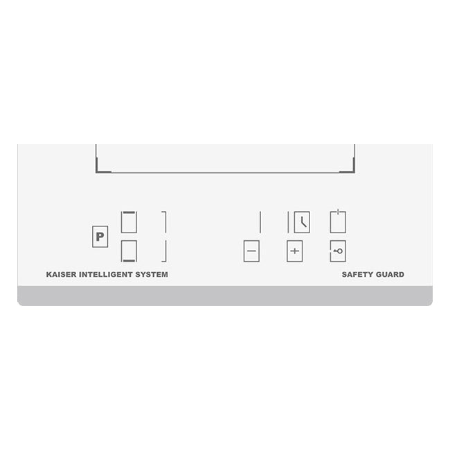 Grand Chef 28.8cm Domino Induction Hob (White)