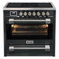 Avantgarde Pro 90cm Induction Range Cooker (Black)