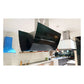 Avantgarde Pro 90cm Island Cooker Hood (Black)