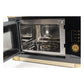 Art Deco Built In 900W Microwave Oven (Black)