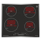 Grand Chef 59cm Induction Hob (Black)