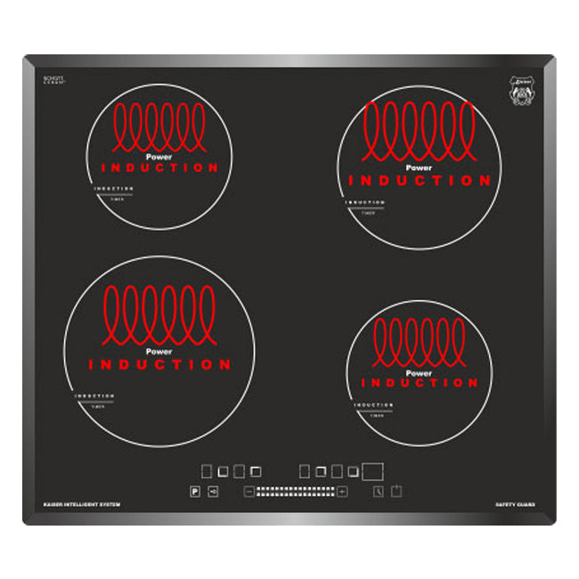 Grand Chef 59cm Induction Hob (Black)