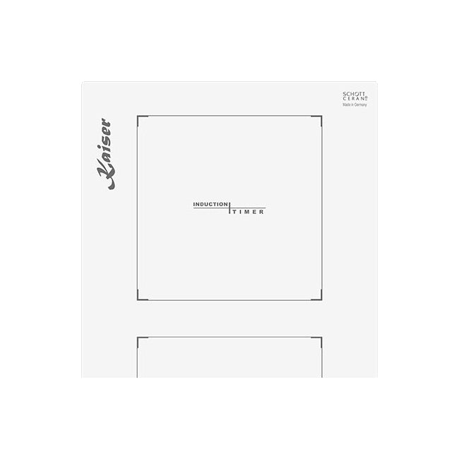 Grand Chef 28.8cm Domino Induction Hob (White)