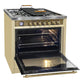 Empire 90cm Dual Fuel Range Cooker (Ivory)