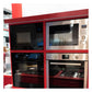Grand Chef Electric Oven & Built-in Microwave Bundle (Black)
