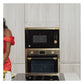 Art Deco Built In 900W Microwave Oven (Black)