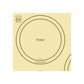 Art Deco 45cm Induction Hob (Ivory)