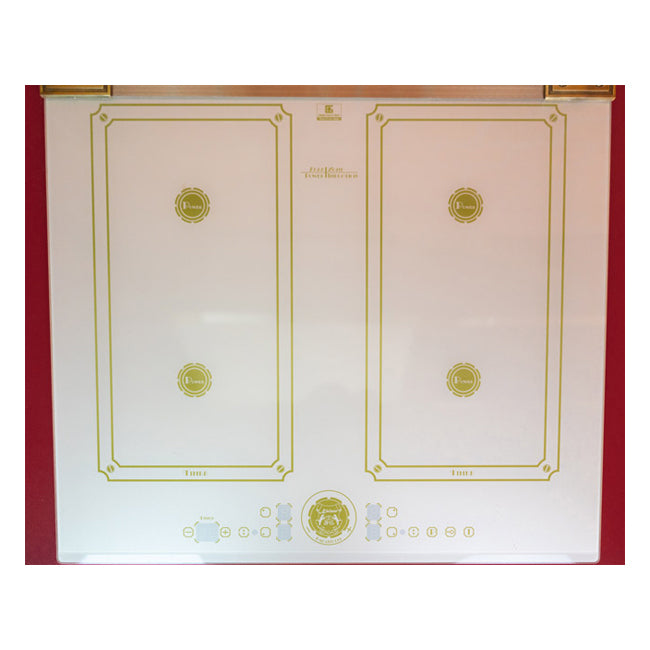 Art Deco 59cm Free Zone Induction Hob (Ivory)