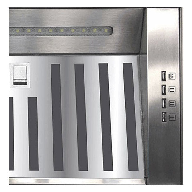 Avantgarde Pro 90cm Built In Cooker Hood (Stainless Steel)