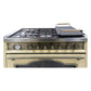 Empire 90cm Dual Fuel Range Cooker (Ivory)